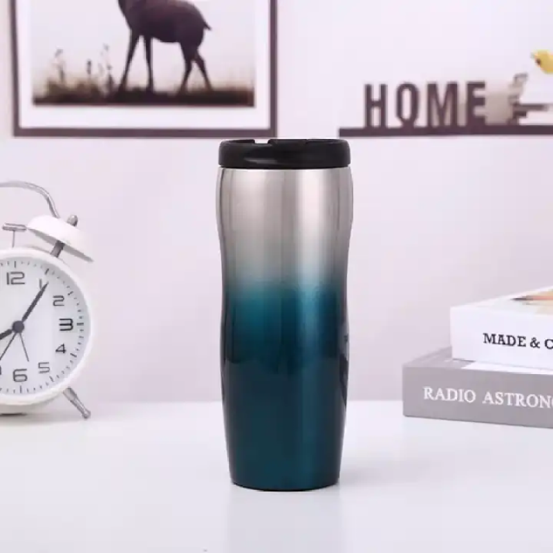 Insulated Coffee  Thermal Mug Stainless Steel Tumble Double Wall Coffee Cups with Lid