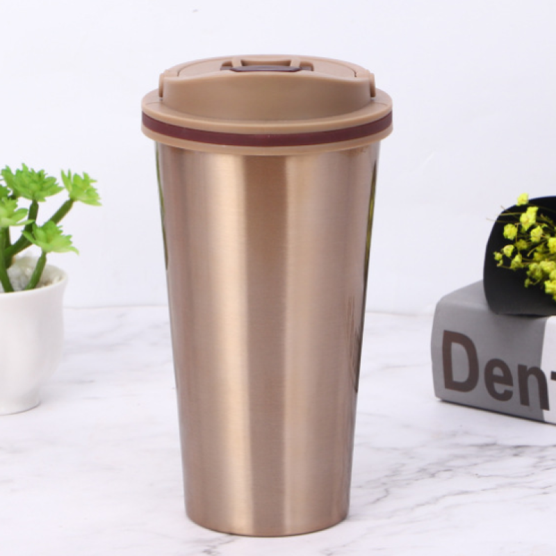 500ml Double Wall Stainless Steel Coffee Insulated Vacuum Travel Mug Custom Coffee Mugs
