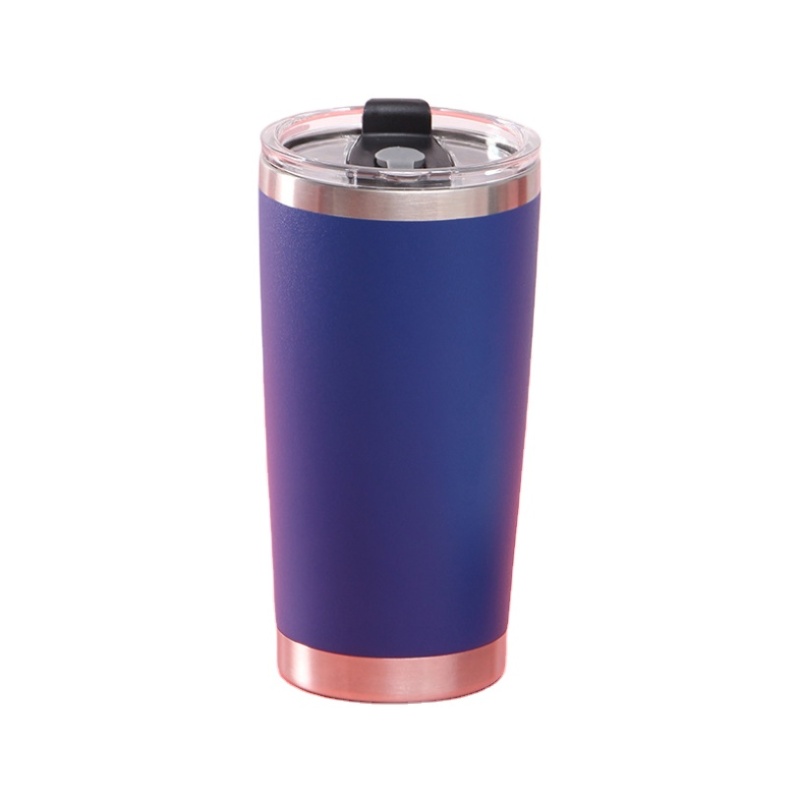 Hot Sale 20oz Stainless Steel Travel Mug Outdoor Camping Double Wall Vacuum Insulated Tumbler Cup With Lid