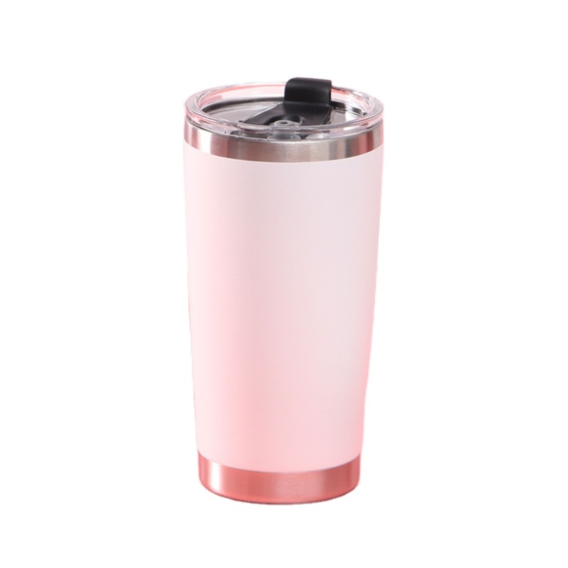 Hot Sale 20oz Stainless Steel Travel Mug Outdoor Camping Double Wall Vacuum Insulated Tumbler Cup With Lid