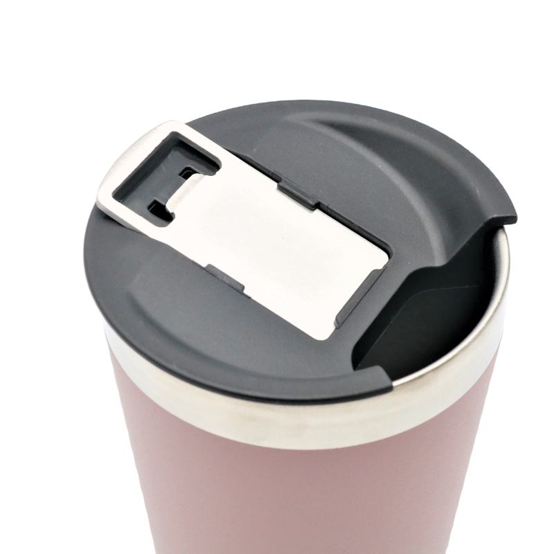 High Quality 500ml Stainless Steel Wine Cup Double Wall Insulated Beer Tumbler with Bottle Opener