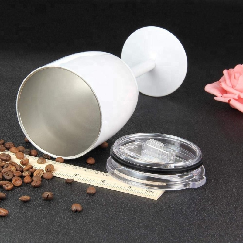 Stainless Steel Insulated  Wine Glass Goblet Wine Glass