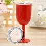 Stainless Steel Insulated  Wine Glass Goblet Wine Glass