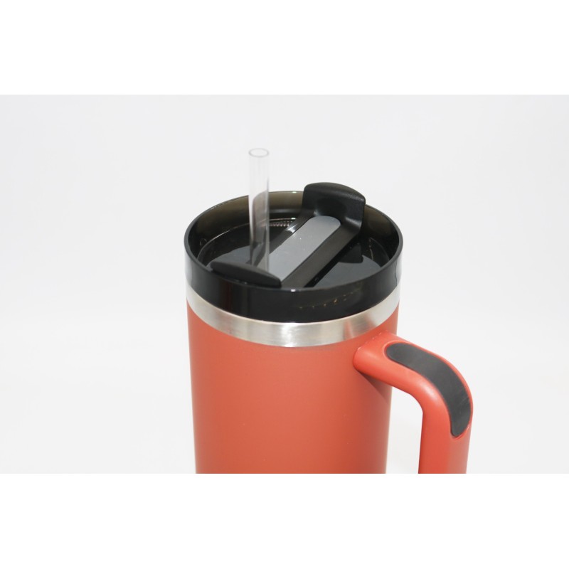 2023 In Stock H2.0 Flowstate Customized 30oz 40oz Adventure Quencher Travel Tumbler Car Mug With Silicone Handle And Lid