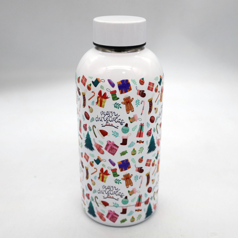 Custom Logo 2023 Christmas New Best Selling Personalized 350ml Stainless Steel Water Bottle for Kids School