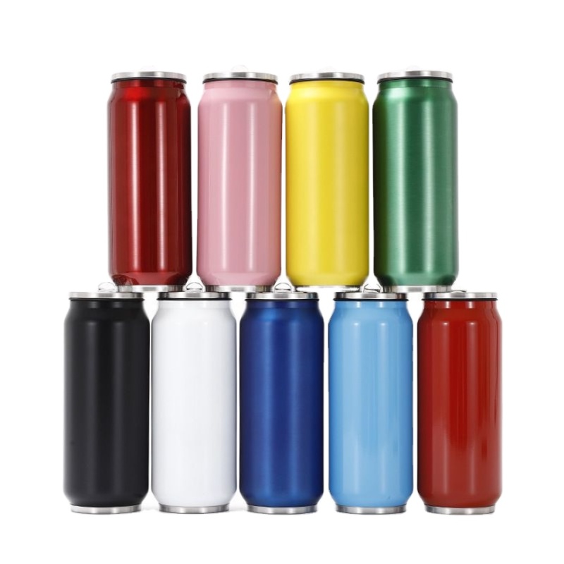 Stainless Steel Double Wall Cola Can Bottle Thermos Vacuum Cans Water Bottle