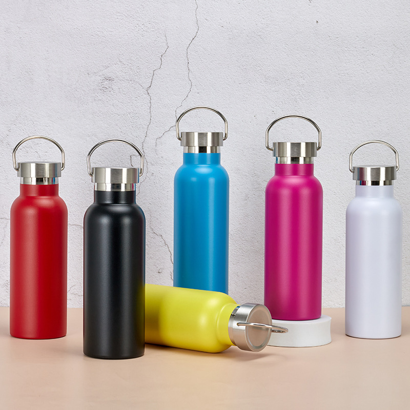 Reusable Drink Sport Flask Water Bottles Insulated Stainless Steel Double Wall Water Bottle
