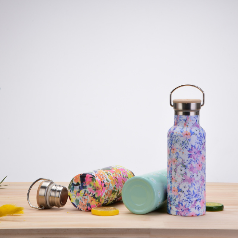 Reusable Drink Sport Flask Water Bottles Insulated Stainless Steel Double Wall Water Bottle