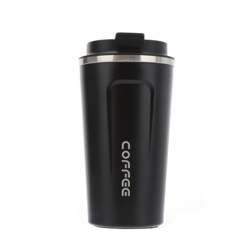 hot sales 500ml  insulated stainless steel tumbler customized logo double walled travel coffee mug wide mouth bottle