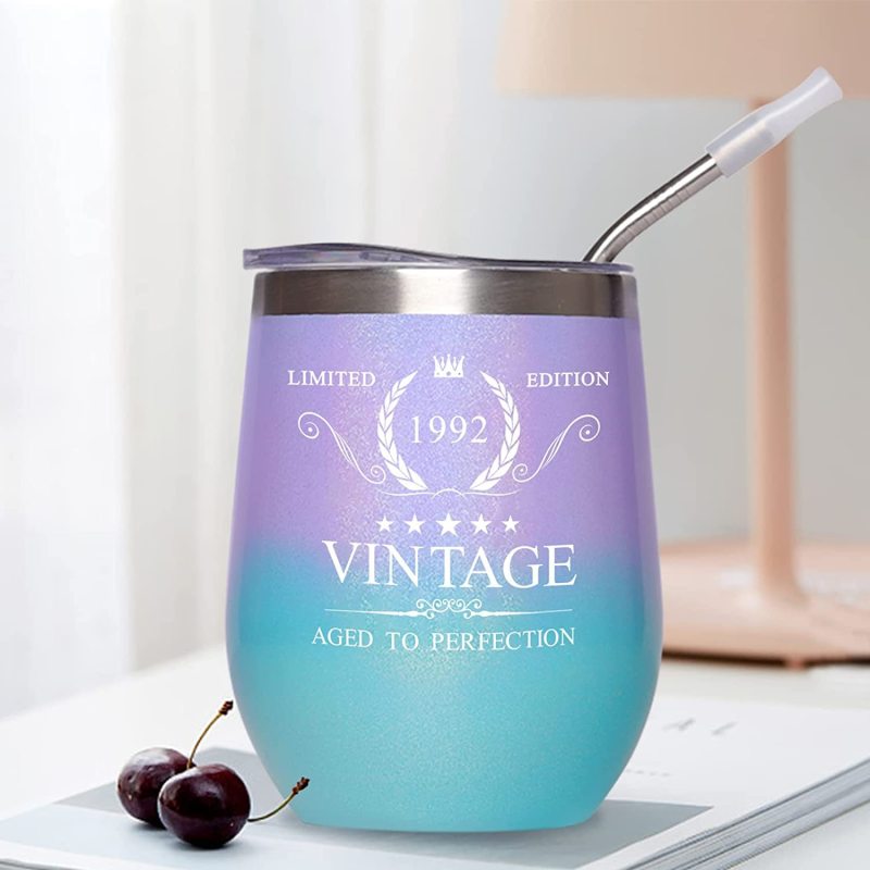 Stainless Steel Vacuum Insulated Tumbler Wine Tumbler 12oz