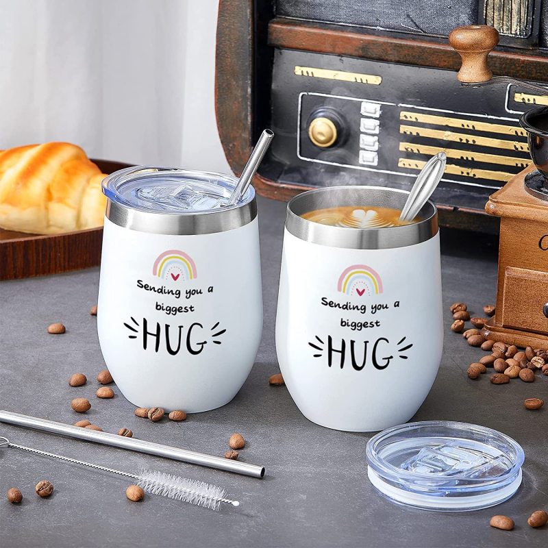 Stainless Steel Vacuum Insulated Tumbler Wine Tumbler 12oz