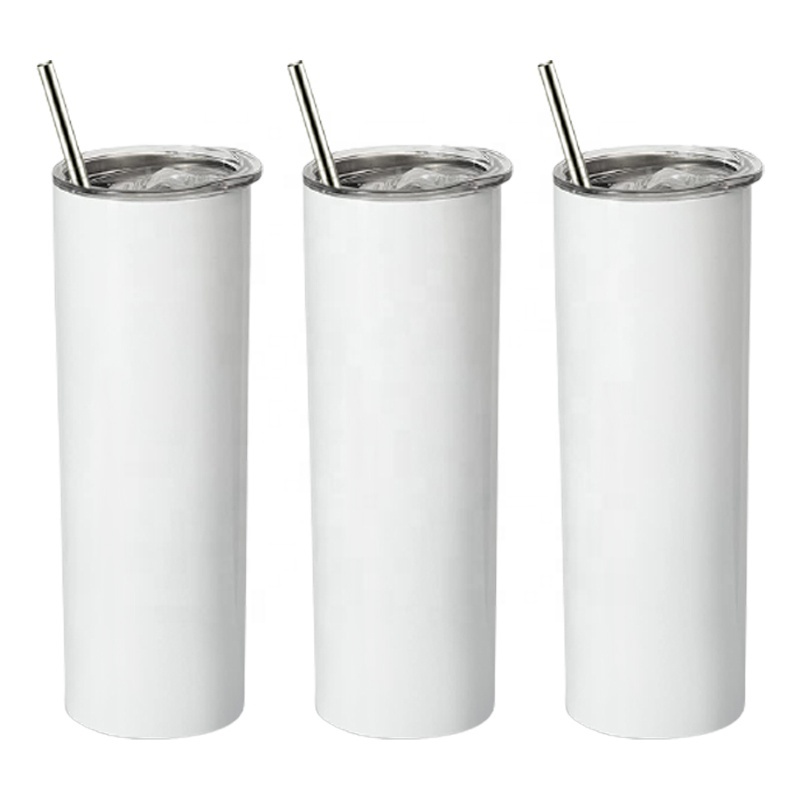 20oz Stainless Steel Vacuum Insulated Skinny Tumblers Wholesale Bulk Coffee Tumbler