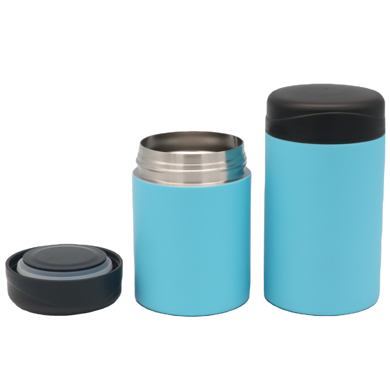 Wuyi Hongtai 350ml Stainless steel vacuum flask thermos food jar double wall  lunch box food container