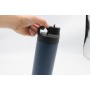 Portable sports kettle with straw Thermos cup Stainless steel portable water cup