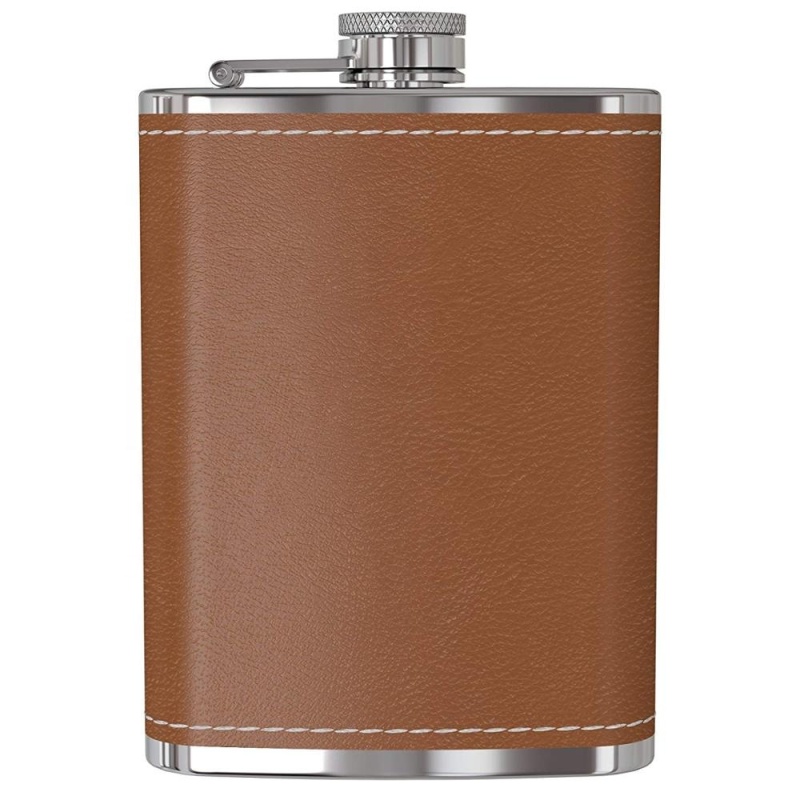 Portable  Alcohol 6OZ Pocket Wine Flask Whisky Wine Pot Stainless Steel Leak Proof Hip flask