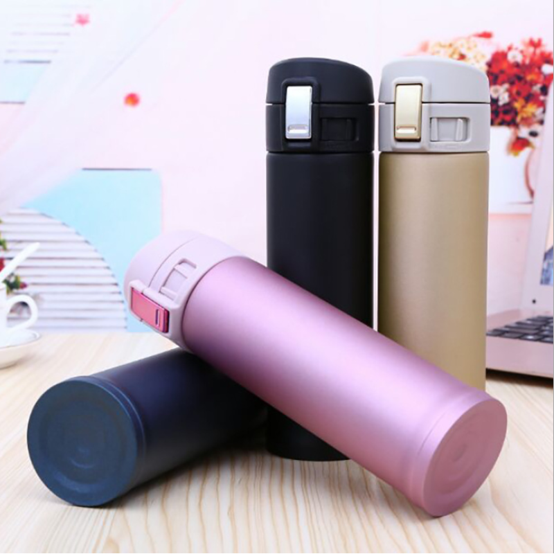 Customized Eco Friendly Double Wall Vacuum Insulated Stainless Steel Thermos Gym Sport Water Bottles with Custom Logo