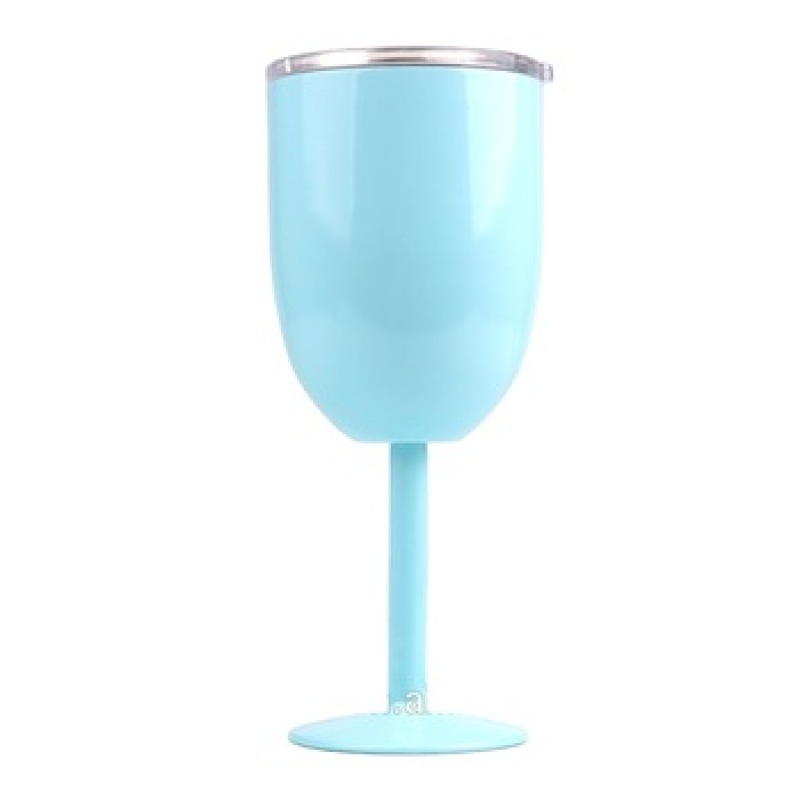 Wuyi Hongtai popular custom 11OZ stainless steel goblet double wall wine cup egg cup