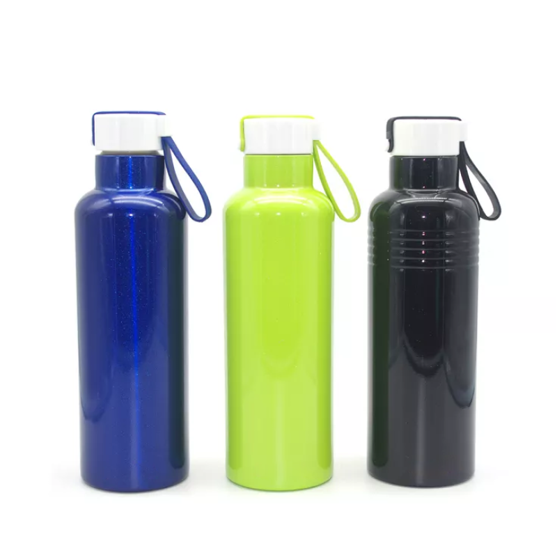 Custom Logo 750ml Vacuum Insulated Water Bottle Stainless steel Gym Water Bottle