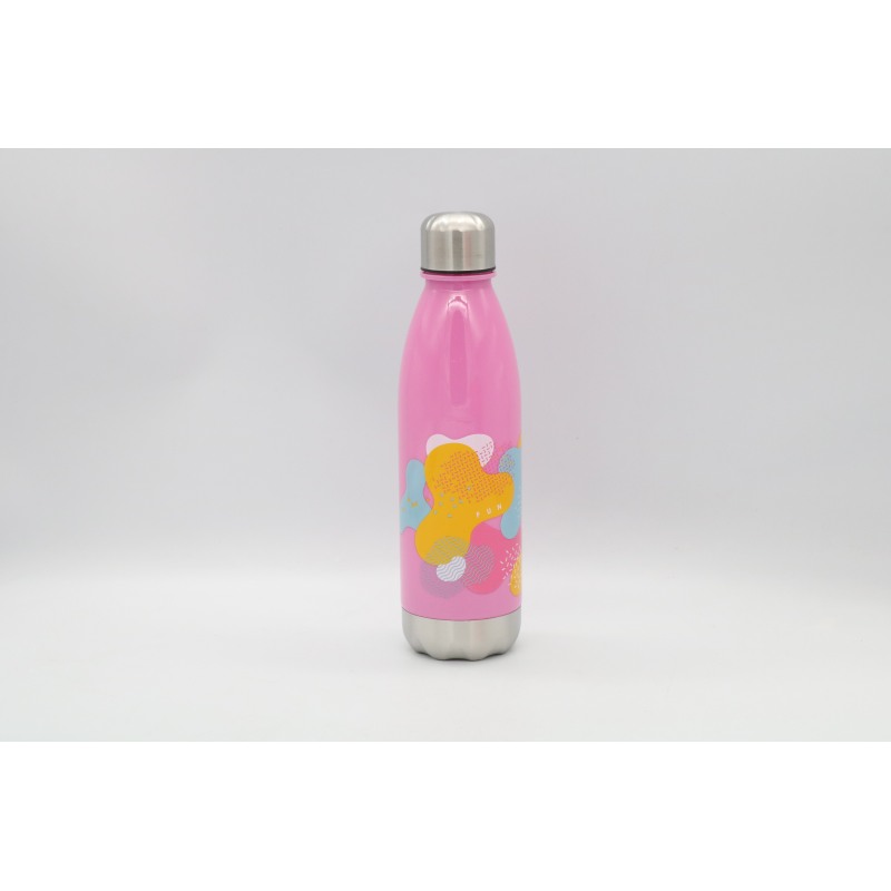 BPA Free Material Sport Plastic Single Wall Bottle With Custom Logo Plastic Flask Water Bottle