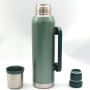 1L/1.3L/1.8L Stainless Steel Thermos Flask Vacuum Insulated Sport Jug With Handle Water Bottle