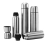 Top Selling Stainless Steel Vacuum Flask Double Wall Sport Water Bottle Insulate Bullet Thermos Camping Termos With Two Lid