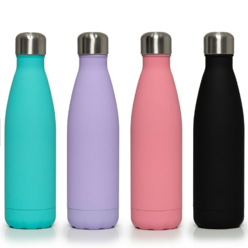 500ml Metal Stainless Steel Thermos Bottle Insulated Vacuum Gym Customize Water Bottle