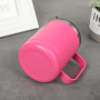 12oz Powder Coated Office Stainless Steel Mugs Double Wall Vacuum Insulated Coffee Cup Custom Color Thermos