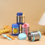 Children's food lunch box Custom insulated lunch box Stainless steel double-wall insulated food jar