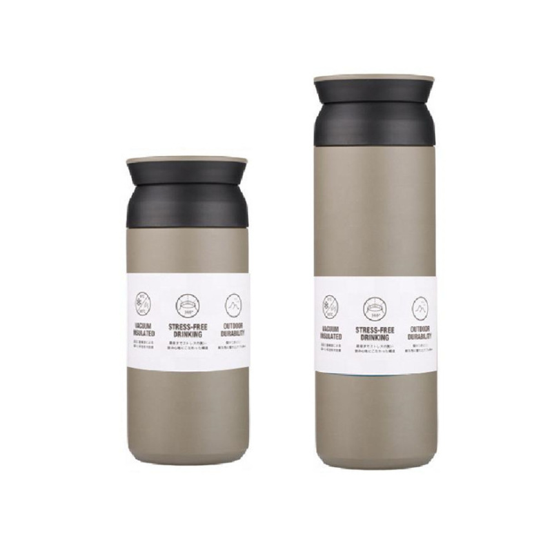 Promotion Gift Japanese Style Termos Water Bottle Stainless Steel Vacuum Cup Thermal Coffee Mug With Handle Lid