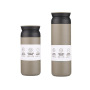 Promotion Gift Japanese Style Termos Water Bottle Stainless Steel Vacuum Cup Thermal Coffee Mug With Handle Lid