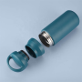 Promotion Gift Japanese Style Termos Water Bottle Stainless Steel Vacuum Cup Thermal Coffee Mug With Handle Lid