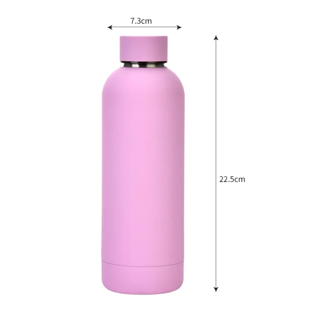 Sustainable Eco Friendly Product 500ml Water Bottle With Custom Logo Insulated Water Bottles Stainless Steel Vacuum Flasks
