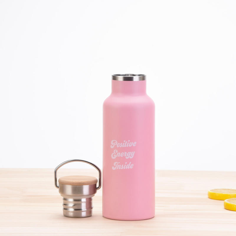 500ml Stainless Steel Double Wall Vacuum Cup With Multiple Lids Insulated Thermos Drink Flask Water Bottle