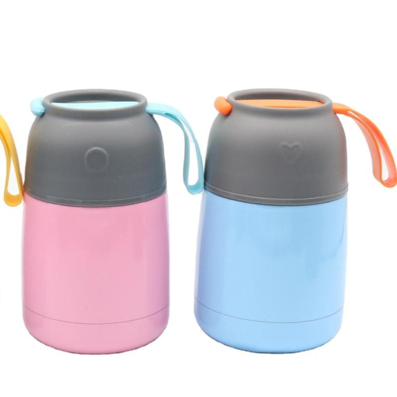 High quality stainless steel baby thermos food jar lunch box for hot food insulated vacuum thermal flask