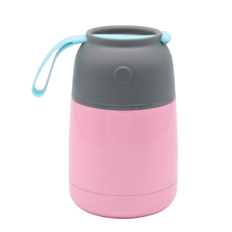 High quality stainless steel baby thermos food jar lunch box for hot food insulated vacuum thermal flask