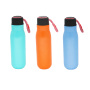 hot sale large capacity insulate stainless steel sport water bottle double wall travel flask with handle lid