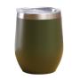 High Quality Stainless Steel Wine Glasses 12oz Double Wall Vacuum Insulated Wine Tumbler with Lid