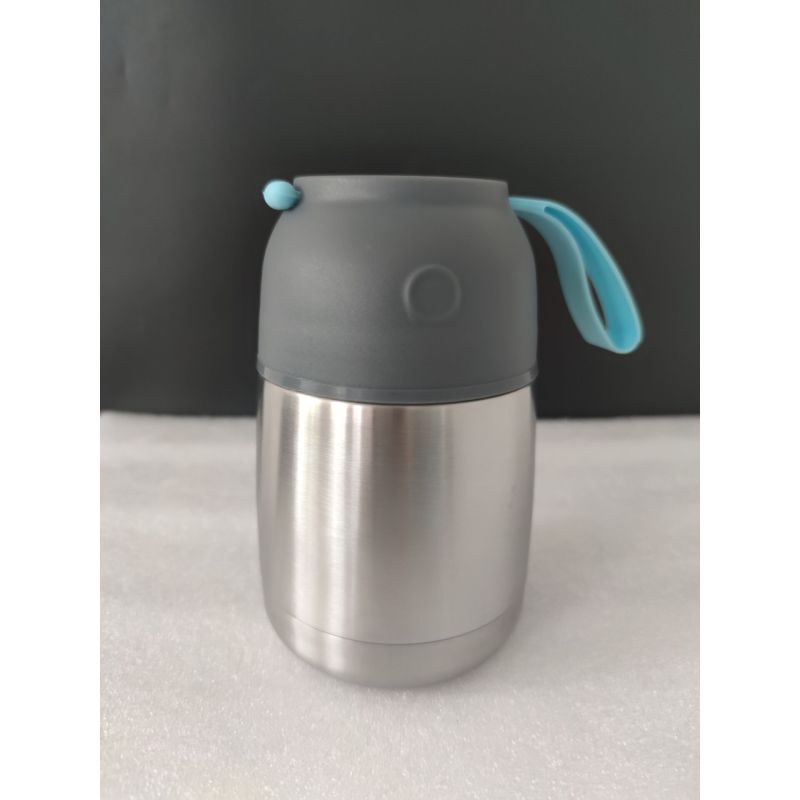 High quality insulated lunch box Stainless steel vacuum thermos food jar Insulated box with spoon