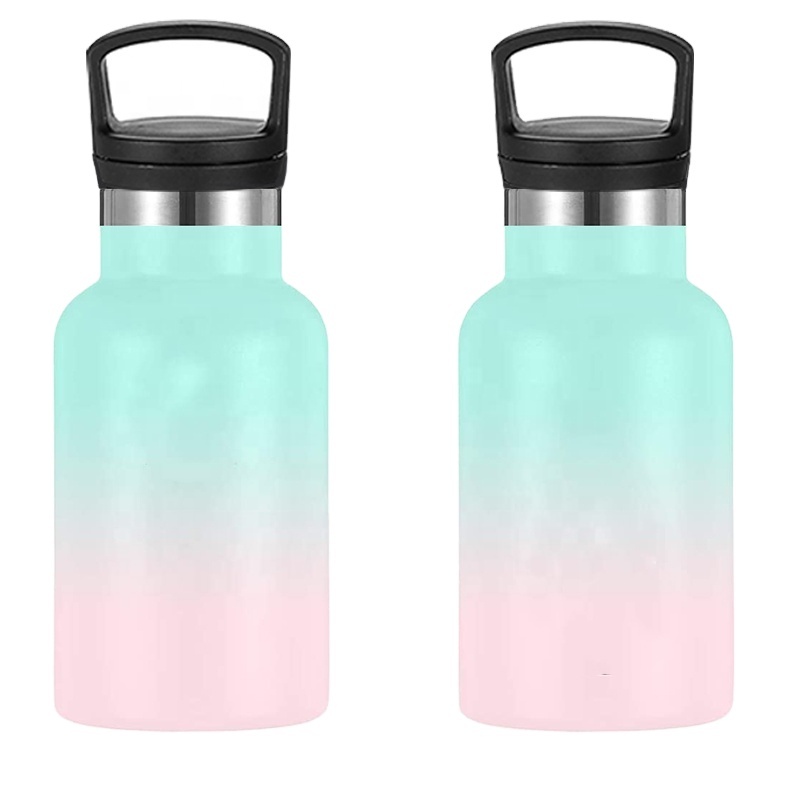Wholesale New Arrival Kids Water Bottle High Quality Stainless Steel Double Wall Vacuum Insulated Thermos with Straw