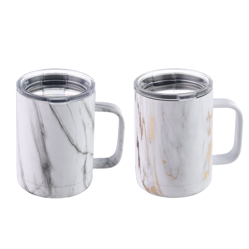 Factory wholesale 15 oz stainless steel double-wall vacuum insulated office coffee cups