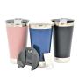 Eco friendly 500ml Double Wall Stainless Steel Insulated Vacuum Beer Mug With Bottle Opener Travel Mug