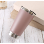 Eco friendly 500ml Double Wall Stainless Steel Insulated Vacuum Beer Mug With Bottle Opener Travel Mug