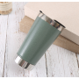 Eco friendly 500ml Double Wall Stainless Steel Insulated Vacuum Beer Mug With Bottle Opener Travel Mug