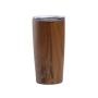 Custom 20oz Color Powder Coated Stainless Steel Water Bottle Double Wall Vacuum Travel Tumbler with Lid