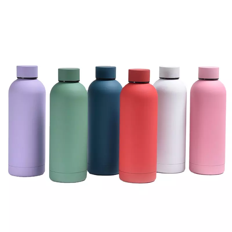2023 Hot Selling 500ml Stainless Steel Insulated Sports Water Bottle  Vacuum Flask