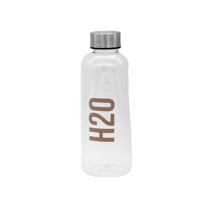 Wholesale Food Grade AS Material Single Wall Plastic Water Bottle coffee Mug Flask With Handle lid