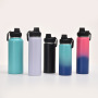 Amazon Hot Selling Multiple Sizes Stainless Steel Wide Mouth Vacuum Flasks Insulated Thermos For Outdoor Sport Water Bottle