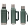 1L High Quality Hammer Coating Stainless Steel Vacuum Flask Double Wall Insulated Thermos with Handle
