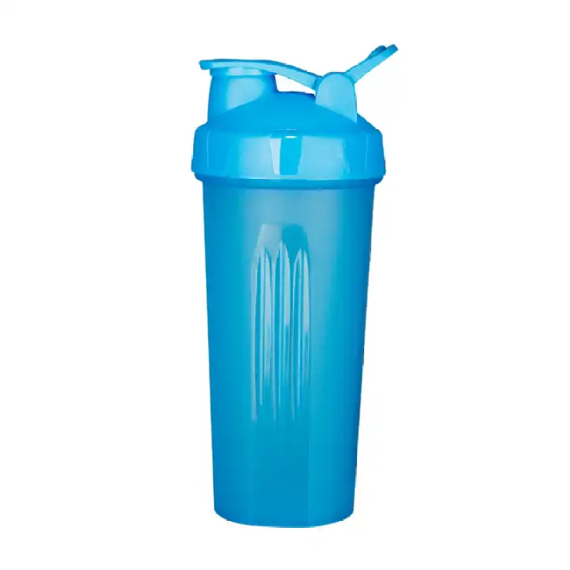 Wholesale custom  BPA-free 600 ml easy to carry fitness plastic sports shaker with mixing ball