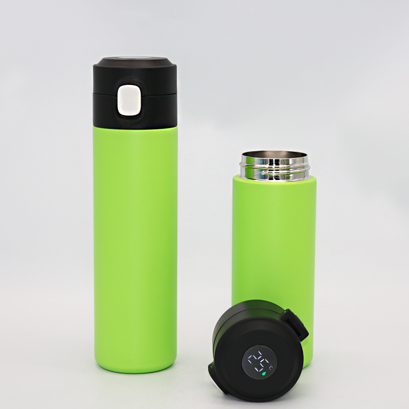 2023 Insulated Water Bottle Vacuum Flask Smart Thermos Stainless Steel Water Bottle